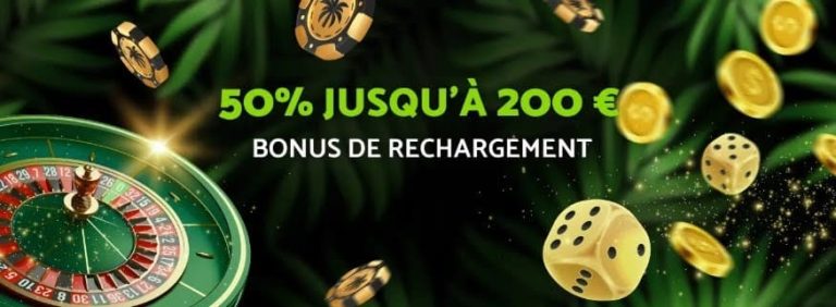 Palmslots Casino bonus rechargement
