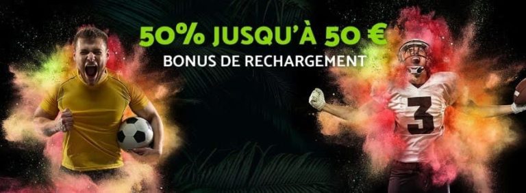 Palmslots Casino bonus rechargement sport
